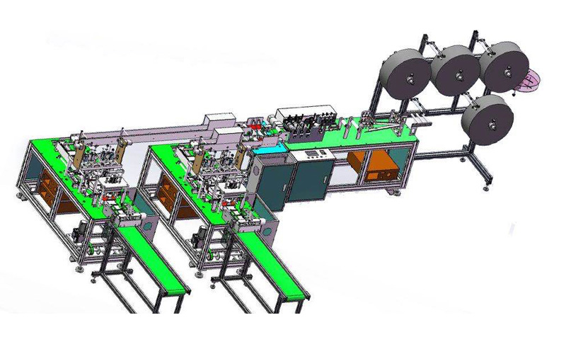 常州范群加推兩款全自動一次性三層口罩生產線